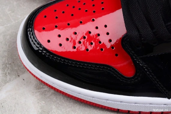 High Jordan 555088-063 Patent” OG Air 1 “Bred 555088-063 0612